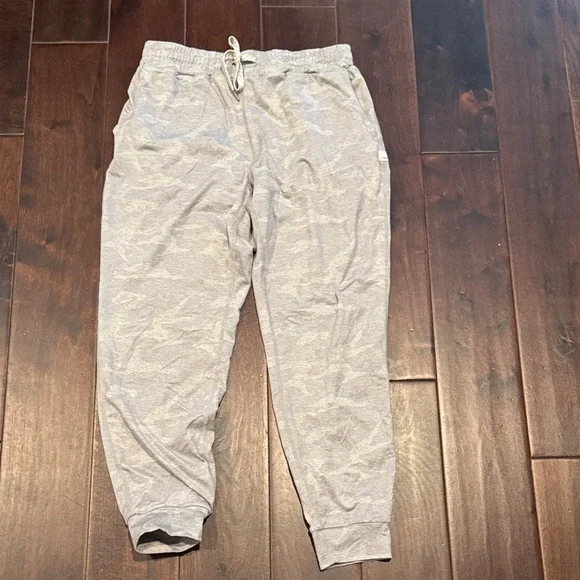 Vuori Light Gray Camo Jogger Pants - Picture 1 of 3